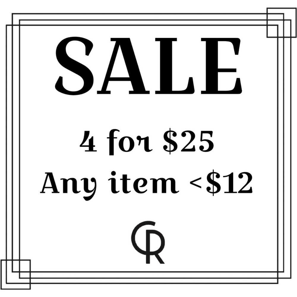 4 for $25 New Items Added Weekly!